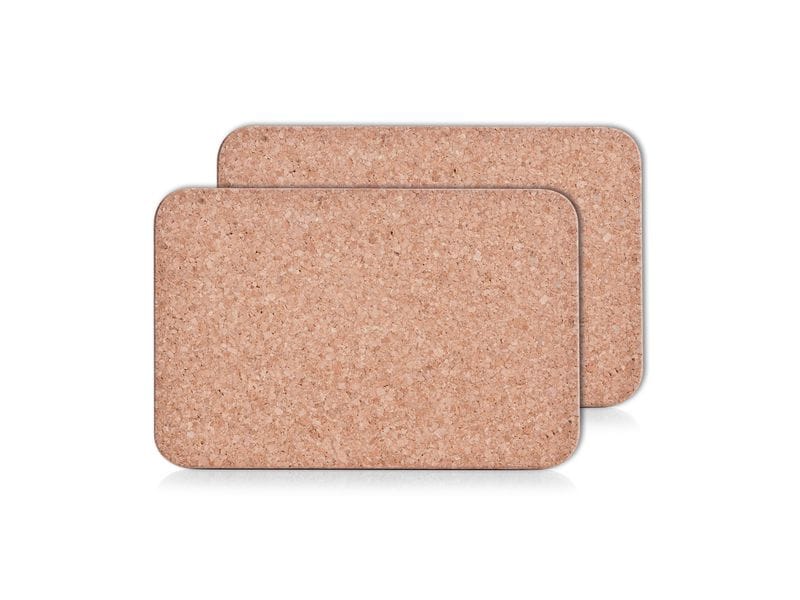 Zeller Present | Untersatz Kork 2 Stück | Grösse: 29.5 x 19.5 cm x 1 cm (L x B x H)