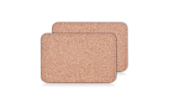 Zeller Present | Untersatz Kork 2 Stück | Grösse: 29.5 x 19.5 cm x 1 cm (L x B x H)