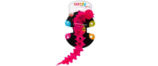 Comfy | Toy Snacky Worm, Pink | 22 x 8 cm