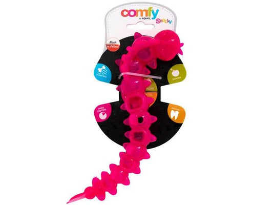 Comfy | Toy Snacky Worm, Pink | 22 x 8 cm