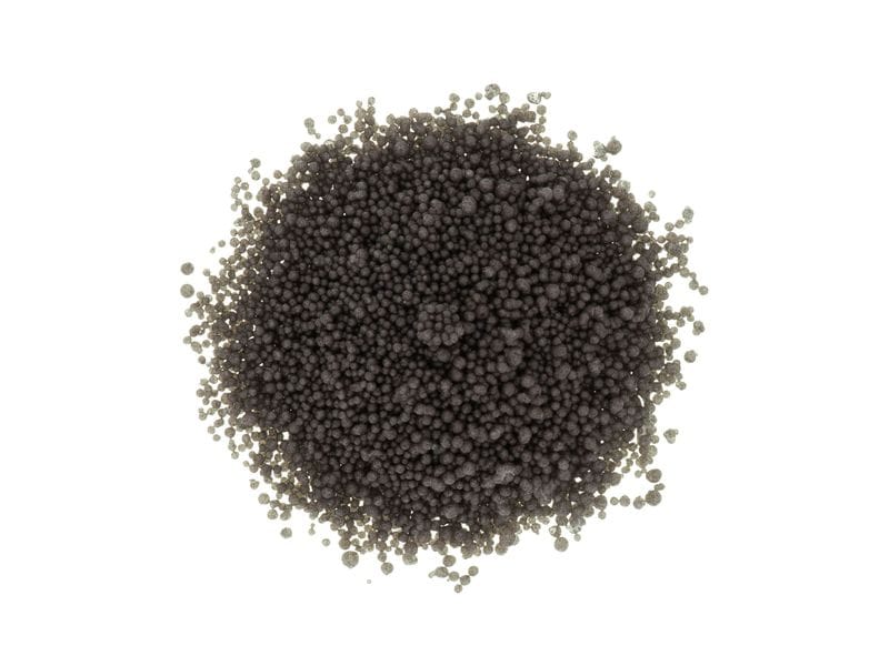 Glorex | Kerzensand mit Docht | 70 g, schwarz