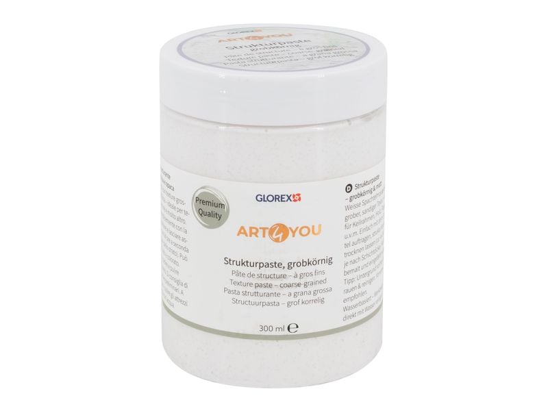 Glorex | Strukturpaste grobkörnig | 300 ml