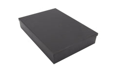Glorex | Geschenkbox schwarz | 25.3 x 35.3 x 6.4 cm
