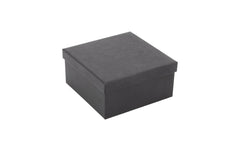Glorex | Geschenkbox schwarz | 10.2 x 10.2 x 5 cm