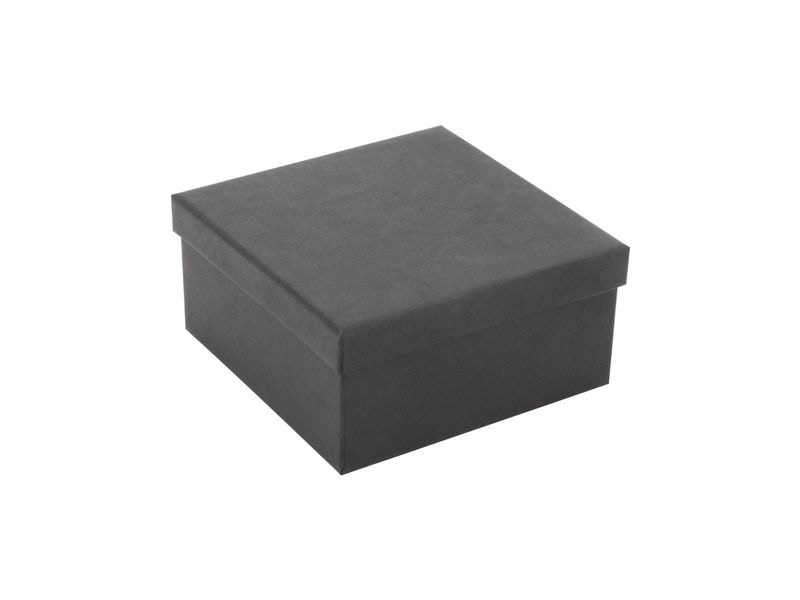 Glorex | Geschenkbox schwarz | 10.2 x 10.2 x 5 cm