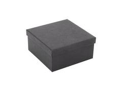 Glorex | Geschenkbox schwarz | 10.2 x 10.2 x 5 cm