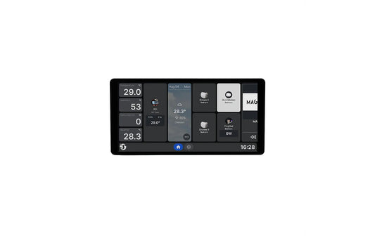 Shelly | Android Wall Display2 Black | WLAN Wanddisplay