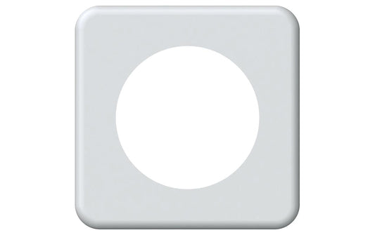 Hager | ORIGIN UP Abdeckplatte 1-FACH | 1x Bohrung 58mm, ws