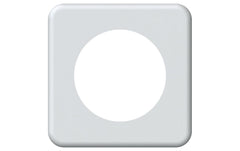 Hager | ORIGIN UP Abdeckplatte 1-FACH | 1x Bohrung 58mm, ws