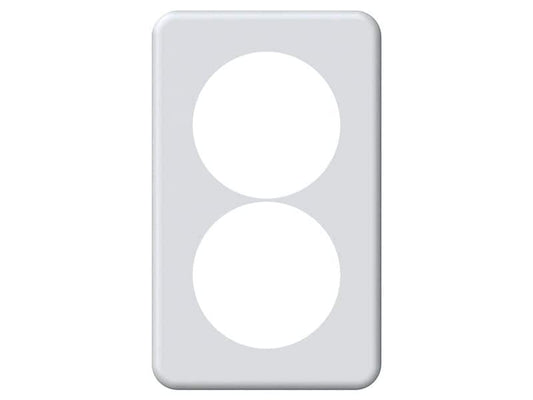 Hager | ORIGIN UP Abdeckrahmen 2-FACH | 2x 58mm Ausschnitte, ws