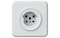 Hager | ORIGIN UP Steckdose 1x TYP 25 | 16A/400V, mit Schraubklemmen, ws