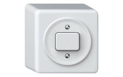 Hager | ORIGIN AP Druckschalter SCHEMA 3 | mit QuickConnect Steckklemmen, ws