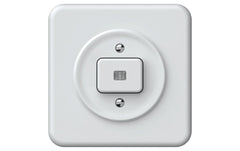 Hager | ORIGIN UP Druckschalter SCHEMA 3 | bel m Frontl, mit QuickConnect Steckkl, ws