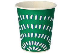 Papstar | Trinkbecher m. Henkel 2dl 100 Stk. | 1 Pack à 100 Stk. Pappe grün