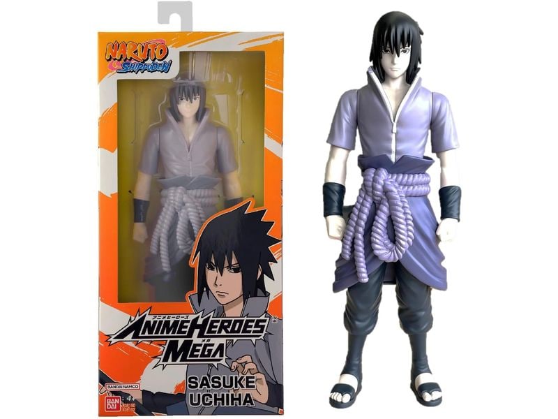 BANDAI | ANIME HERO NARUTO Mega Sasuke | 30cm