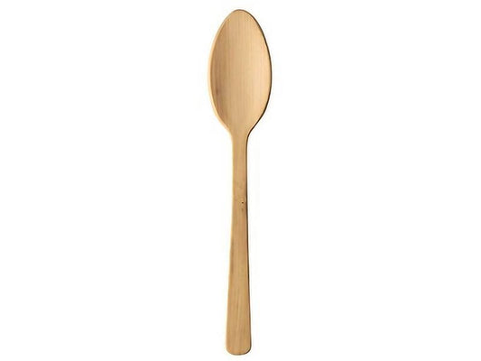 Papstar | Fingerfood-Löffel PURE 50 Stk. | 1 Pack à 50 Stk. Bambus