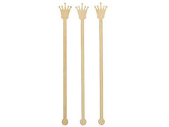 Papstar | Getränke-Quirl CROWN PURE 100 Stk. | 1 Pack à 100 Stk. 20cm