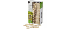 Papstar | Rührstäbchen Holz PURE 1000 Stk. | 1 Pack à 1000 Stk. 13cm