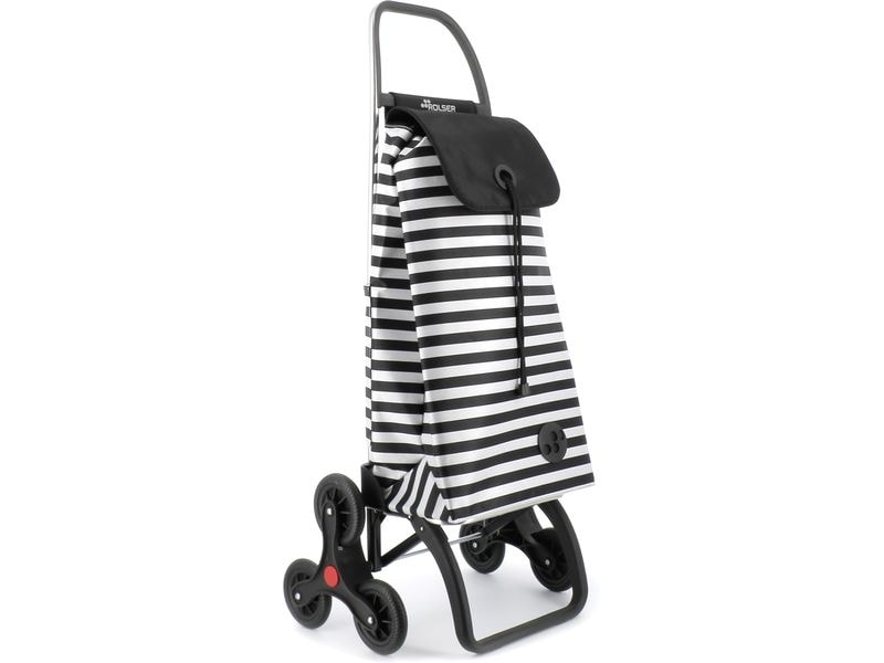 Rolser | Einkaufstrolley IMX327-NB | schwarzweiss, 43l