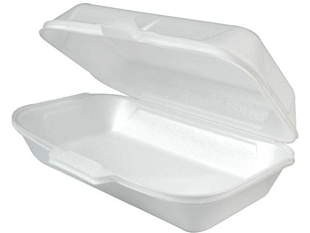 Papstar | Allzweckbox XPS 1.8l 100 Stk. | 1 Pack à 100 Stk. Mit Deckel