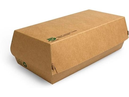 Papstar | Bagüttebox Pappe 100% FAIR 25 Stk. | 1 Pack à 25 Stk.