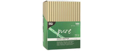 Papstar | Trinkhalm Schilf PURE 100 Stk. | 1 Pack à 100 Stk.