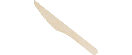 Verive | Holzmesser 16.5cm 100 Stk. | 1 Pack à 100 Stk. gewachst