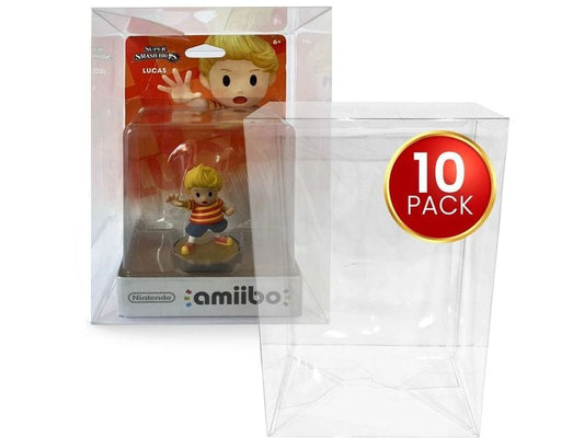 EvoRetro | PET Gehäuse 10er-Pack für Amiibo Figuren