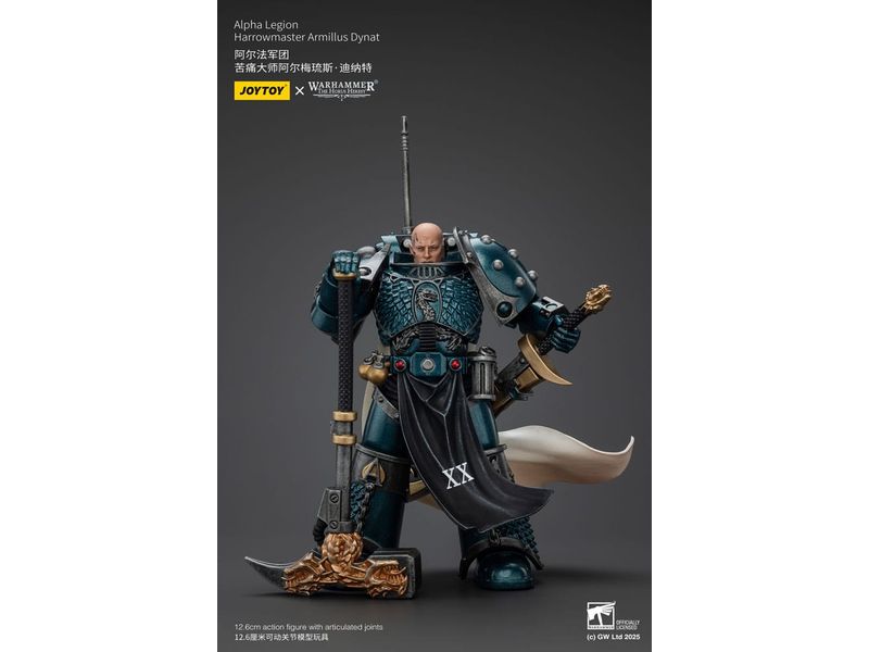 Joy Toy | Warhammer Alpha Legion Harrowmaster | Armillus Dynat, 20 cm