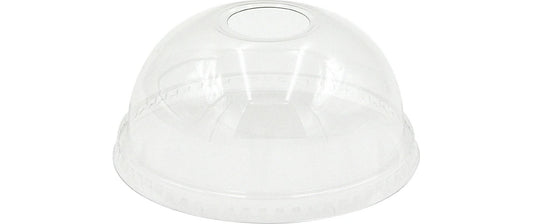 Verive | Domdeckel rPET 95mm 50 Stk. | 1 Pack à 50 Stk. mit Loch