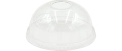 Verive | Domdeckel rPET 95mm 50 Stk. | 1 Pack à 50 Stk. mit Loch