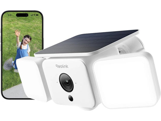 Reolink | Floodlight F310B 2K WiFi Kamera | 2K 2K All-in-One Solar Kamera