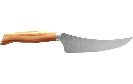 Wok | Käsemesser Olive | Olivenholz geschmiedeter Sollinger Stahl