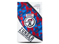 Zunder Zahnstocher | Berry, 80 Stück | Refill,wiederverschliessb. Plastikbag,Birke
