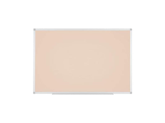 Bi-Office | AYDA Whiteboard, 90x60cm | Alu/beige, Stifteablage, lackierter Stahl