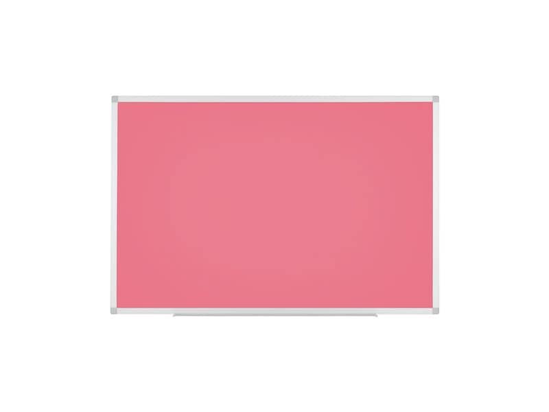 Bi-Office | AYDA Whiteboard, 120x90cm | Alu/pink, Stifteablage, lackierter Stahl