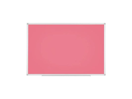 Bi-Office | AYDA Whiteboard, 120x90cm | Alu/pink, Stifteablage, lackierter Stahl