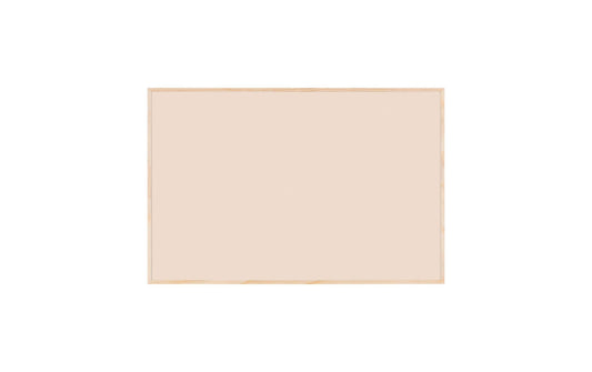 Bi-Office | EARTH magnethaftendes Whiteboard | 585x385mm, Kiefer/beige