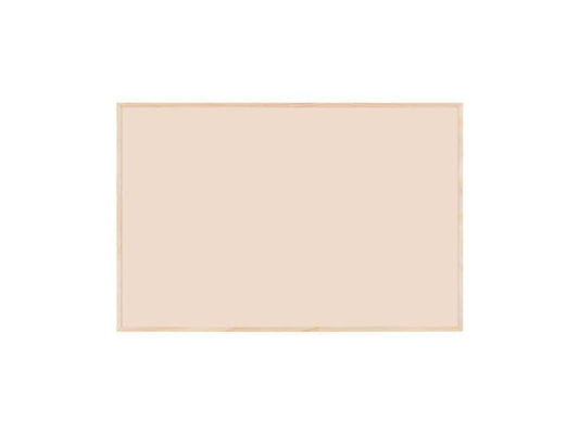 Bi-Office | EARTH magnethaftendes Whiteboard | 585x385mm, Kiefer/beige