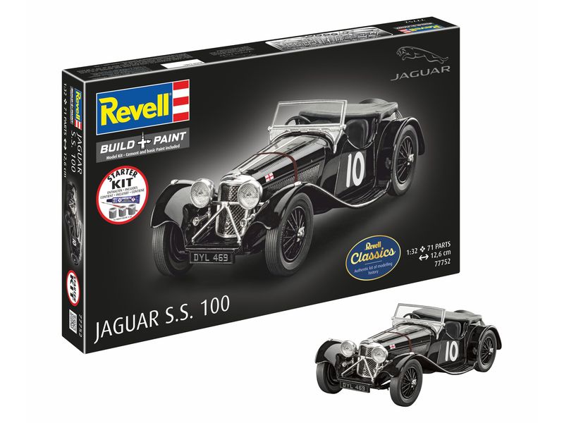 Revell | Jaguar SS 100 | Starter Kit 1:32