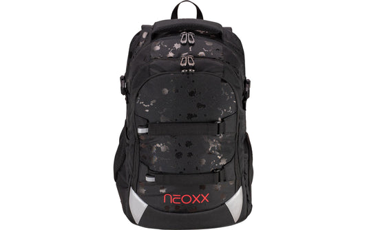 Neoxx | Schulrucksack Active Pro schwarz | Splash in black