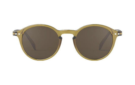 izipizi | The retro square#C, Golden Green | Sonnenbrille, 100% UV, cat.3
