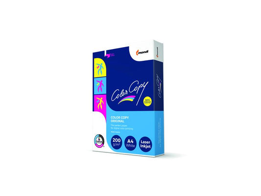 Colorcopy | Kopierpapier A4, hochweiss | 200g/m2, Packung à 1250 Blatt