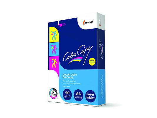 Colorcopy | Kopierpapier A4, hochweiss | 90gm2, Packung à 2500 Blatt