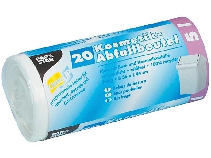 Papstar | Müllbeutel LDPE 5l, 1 Rolle | 1 Rolle à 20 Stk.