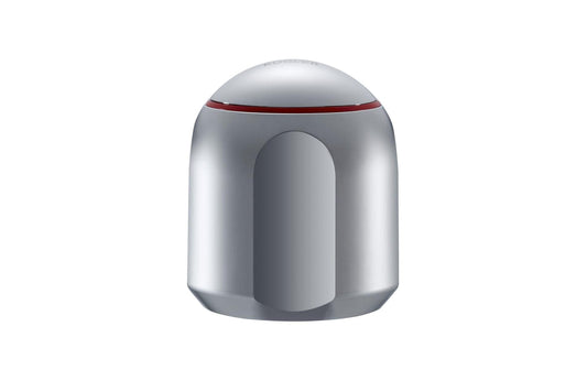Laufen | Griff steckbar rot Warmwasser | chrom