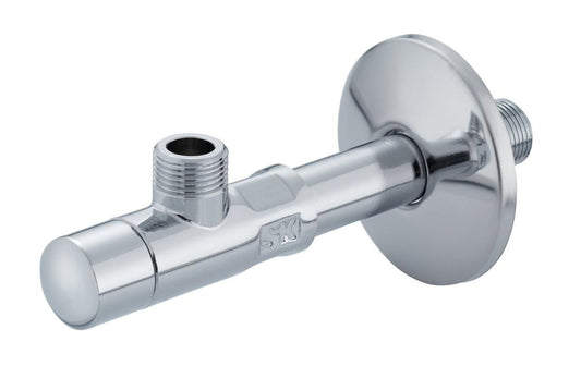 Laufen | Eck-Regulierventil lang | Messing chrom o. Klemmverschr