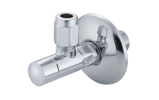 Laufen | Eck-Regulierventil kurz | Messing verchromt