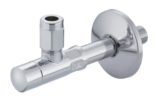 Laufen | Eck-Regulierventil lang | Messing verchromt