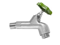 Laufen | SIGA Gartenventil | Messing verchromt mit Handrad